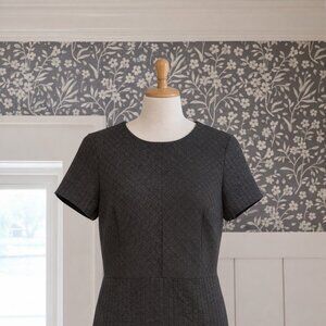 Banana Republic Size 6 Dark Grey Dress